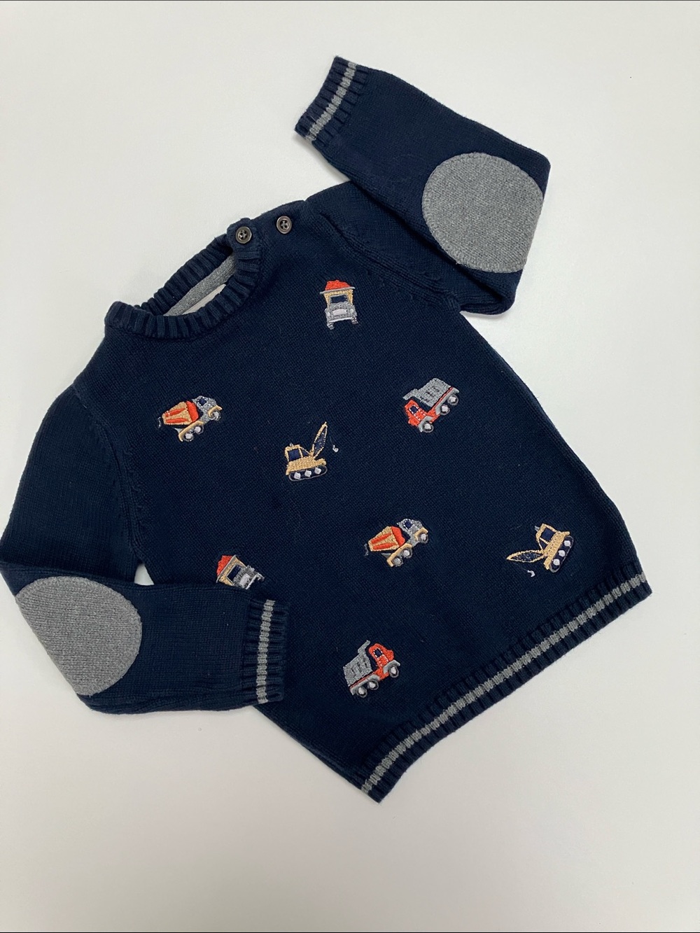 Ministry of Rascals Trucks Sweater (size 2T)